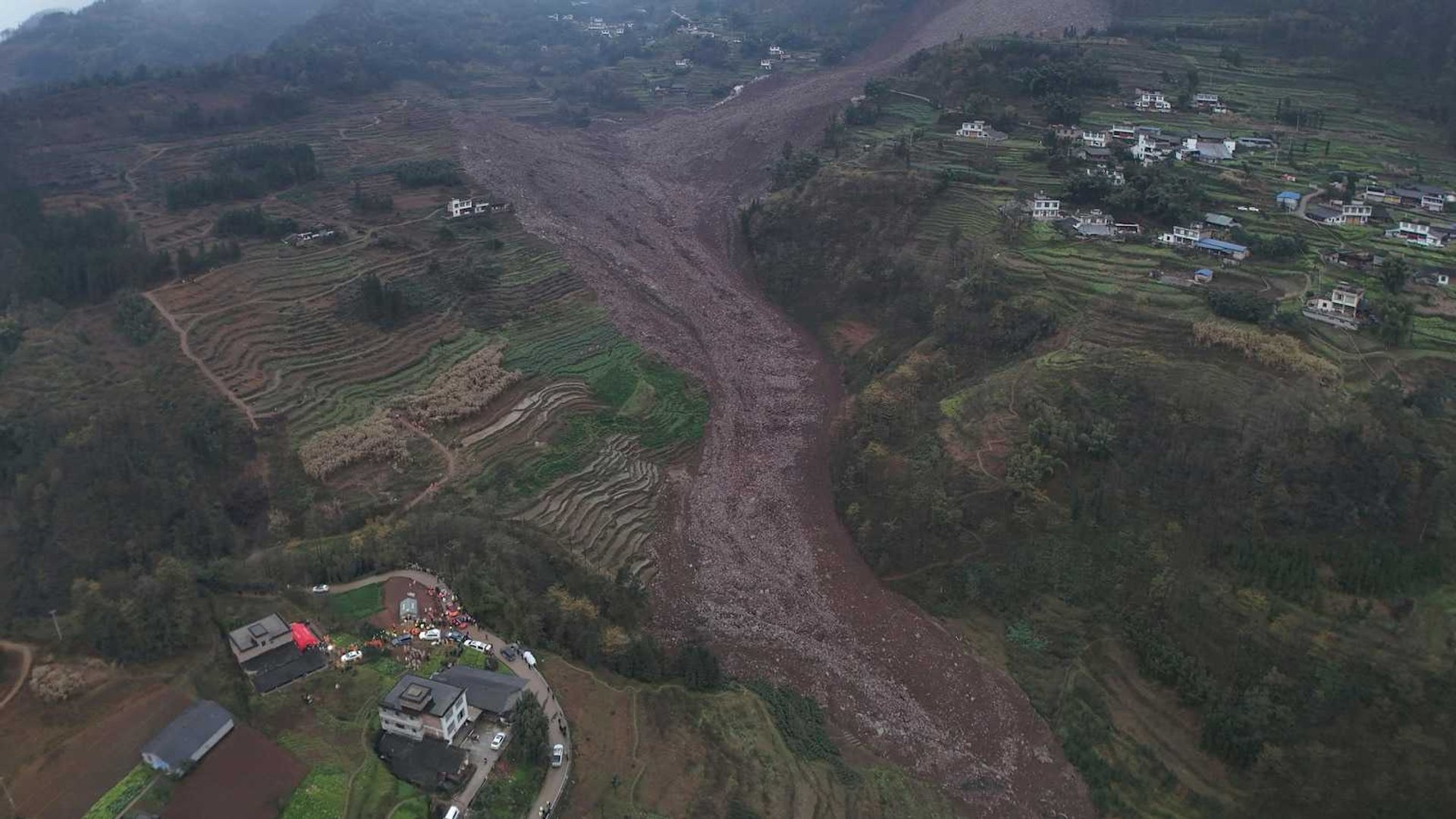Search Intensifies for Missing After Deadly Landslide in Sichuan, China
