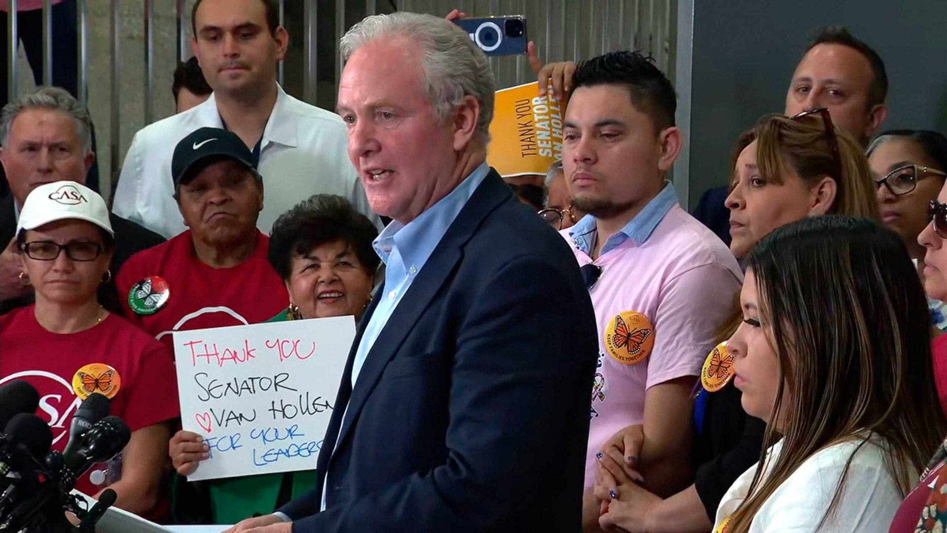 Wrongful Deportation Scandal: Van Hollen Exposes Prison Conditions in El Salvador Clash