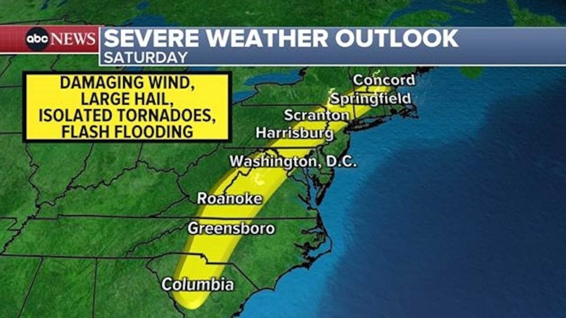 Emergency: 25 Million Face Historic Severe Weather Outbreak Across Eastern States