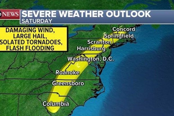 Emergency: 25 Million Face Historic Severe Weather Outbreak Across Eastern States
