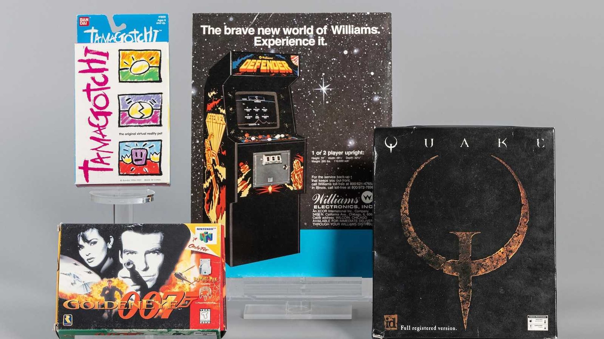 Defender, Tamagotchi, GoldenEye 007 & Quake Rewrite Gaming History in Hall of Fame