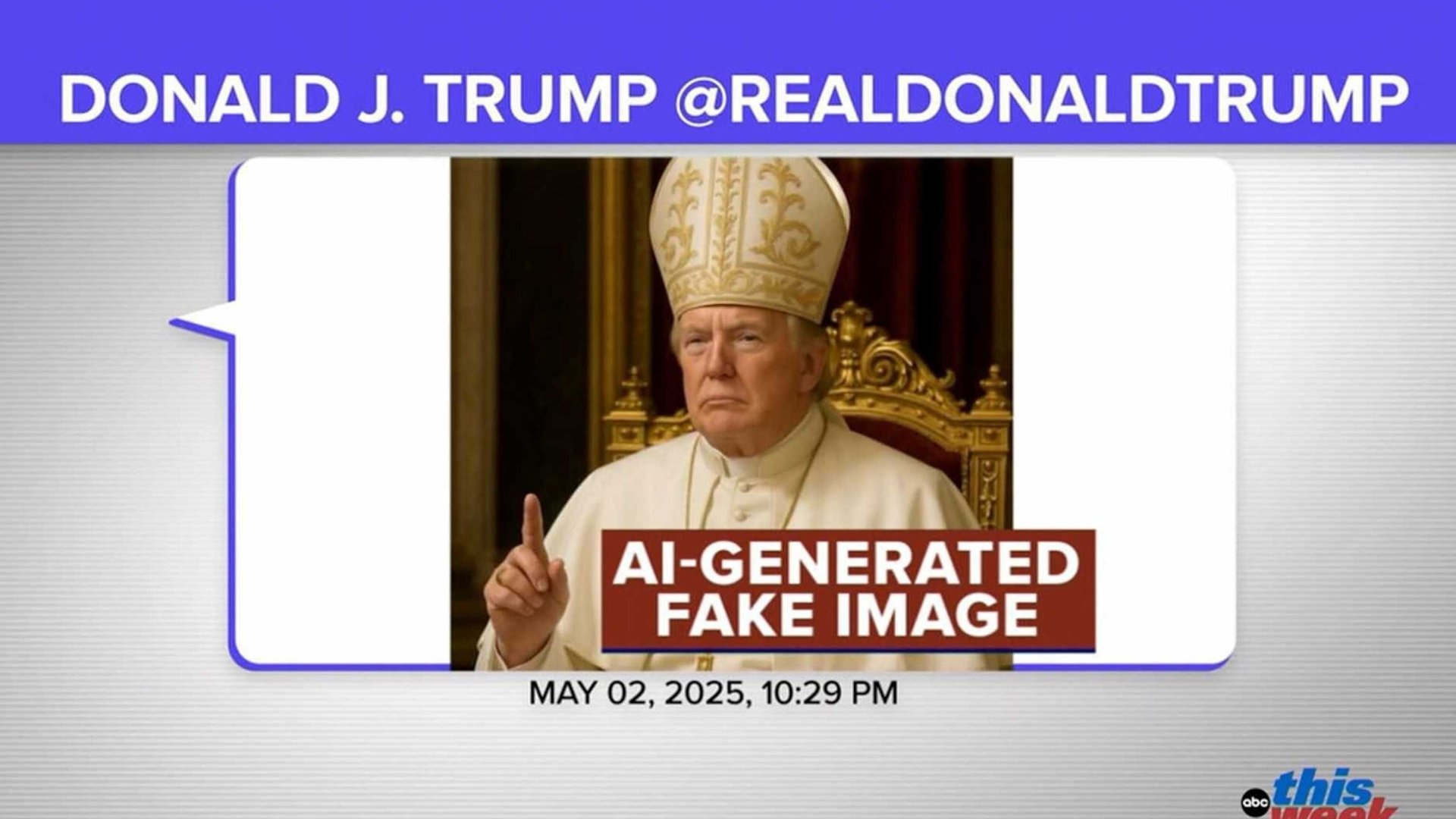 Outrage Erupts Over Trump's AI-Generated Papal Image Days Before Conclave