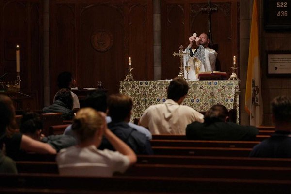 Princeton Catholic Students Forge Spiritual Home in Historic Chapel With US-Born Pope